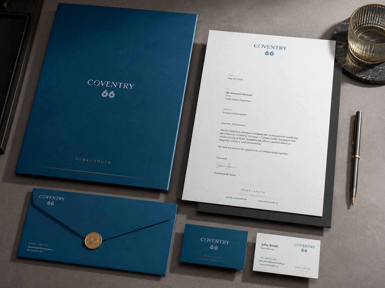 Coventry 66 brand visual system