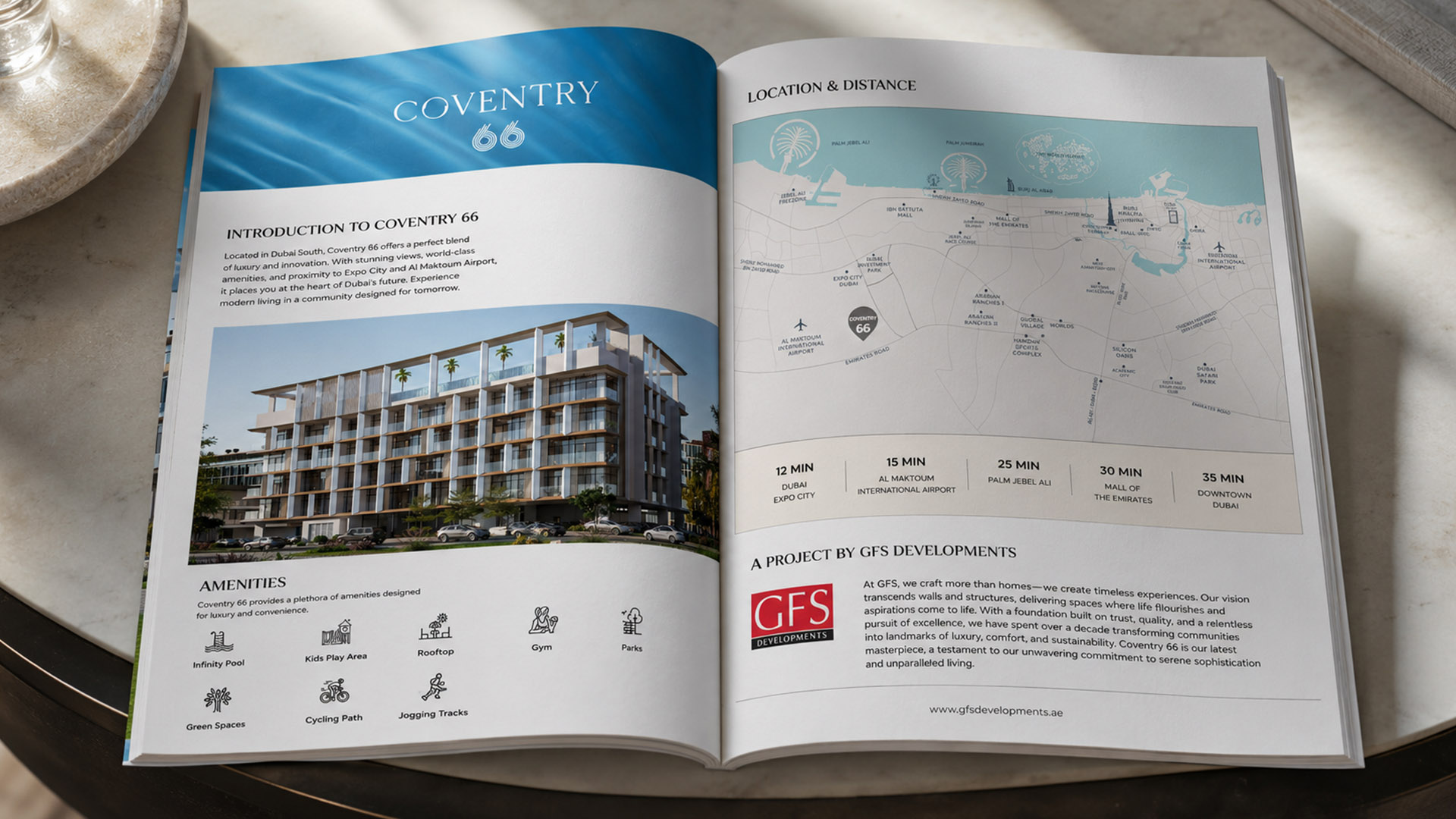 Coventry 66 brochure spread
