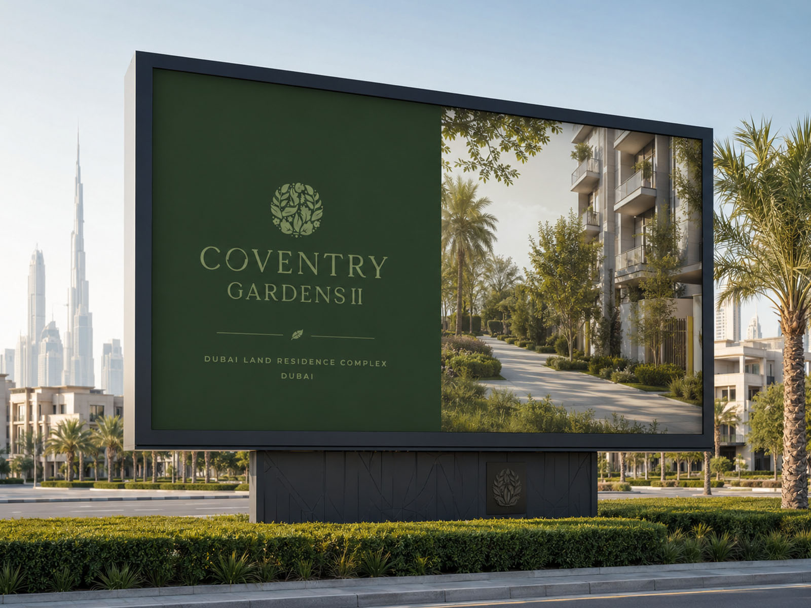 Coventry Gardens 2 brand application