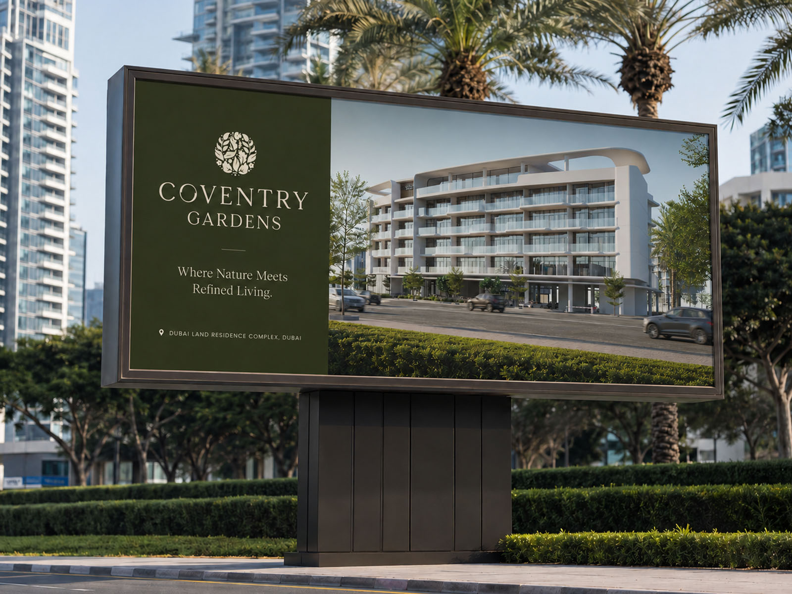 Coventry Gardens brand application