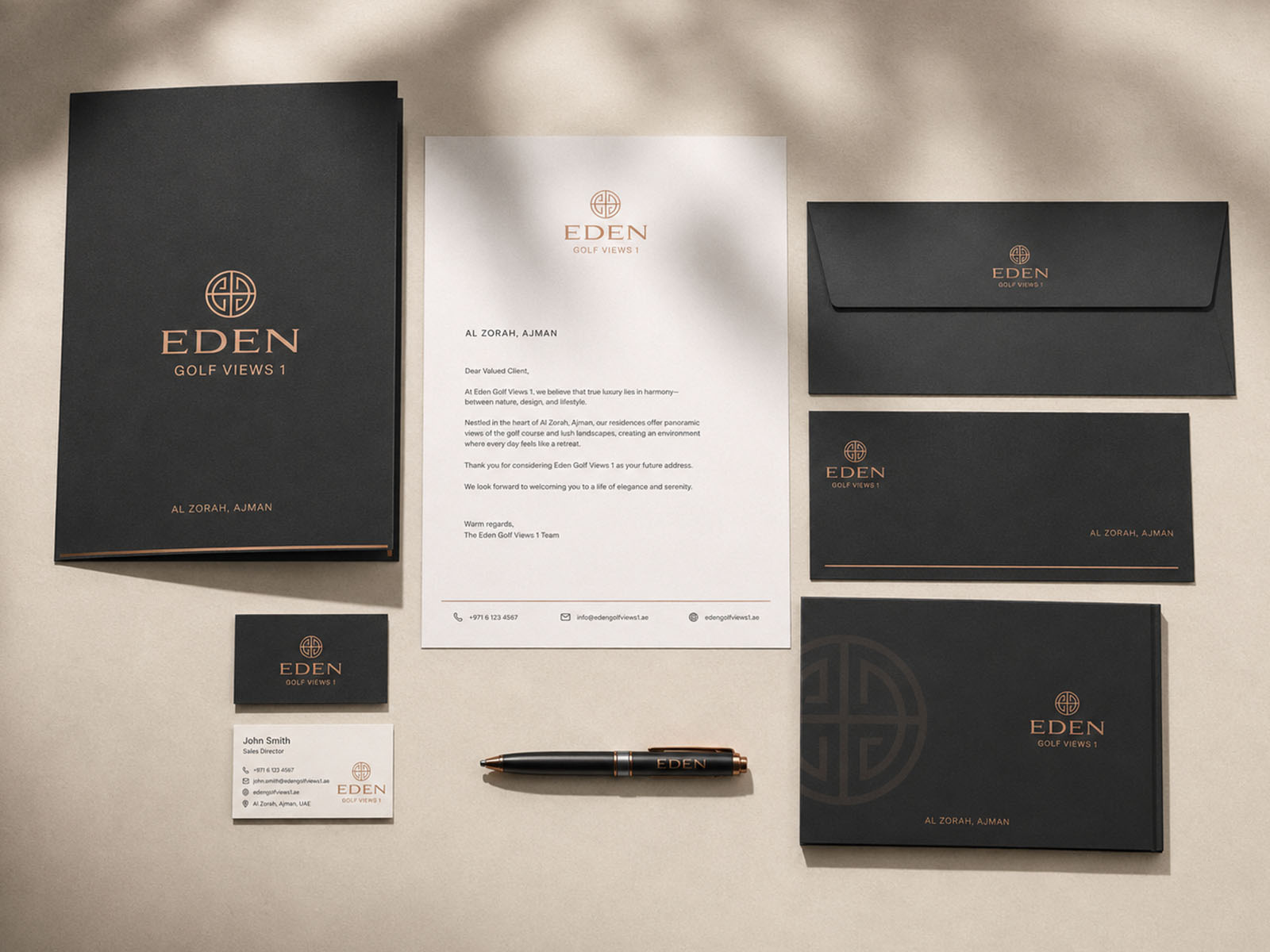 Eden Golf Views 1 brand visual system