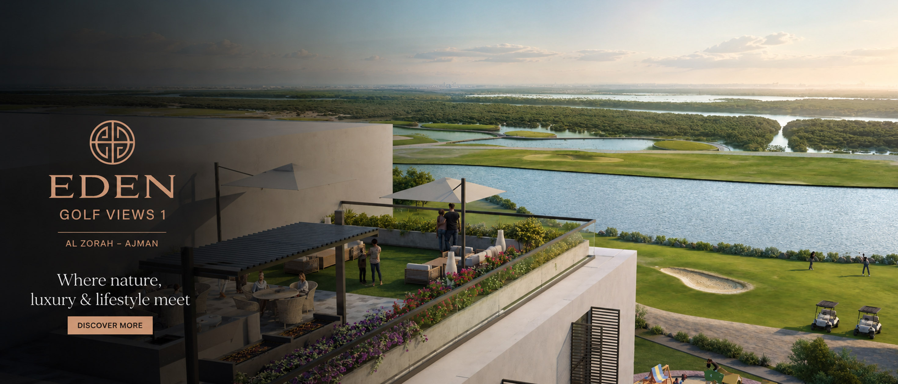 Eden Golf Views 1 Al Zorah Ajman Agent Pack