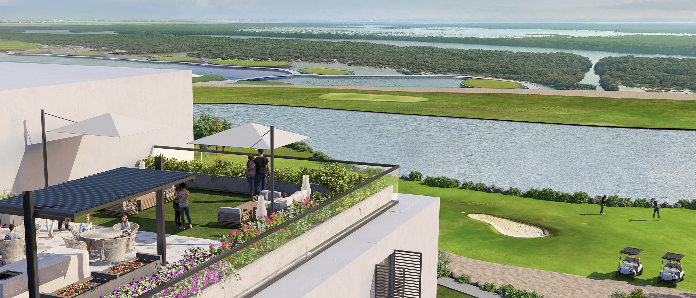 Eden Golf Views 1 wide project render
